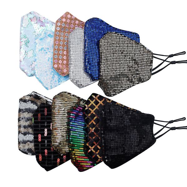 

маскарад люкс блестки маски для лица тонких дышащего пыле висит ухо маски хлопок маску bling маски для лица