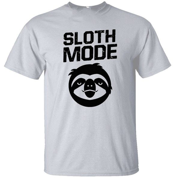 

sloth mode mens t-shirt s-3xl lazy funny fashion classic style tee shirt