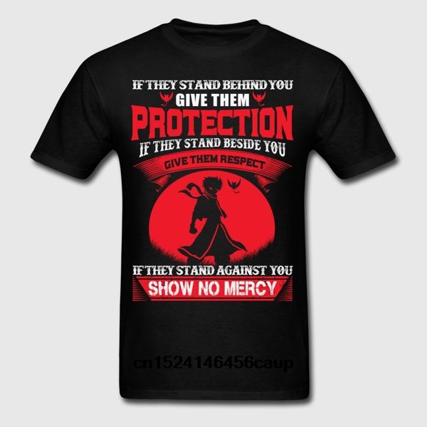 

100% cotton o-neck custom printed men t shirt natsu fairy tail women t-shirt