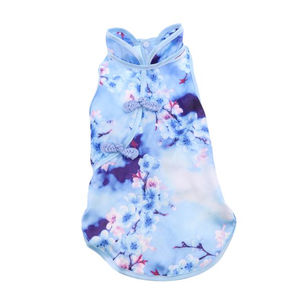 

chinese style dog clothes summer coat tang suit cheongsam pet dog clothing