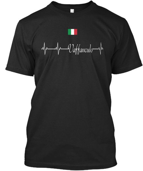 

graphic 2019 round neck plus size sleeve tshirt classic vaffanculo in my heartbeat - stylisches t-shirt 80s t shirts
