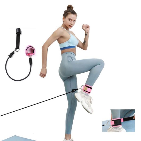 

resistance bands fitness pull rope elastic band foot fixator buttocks leg training fit