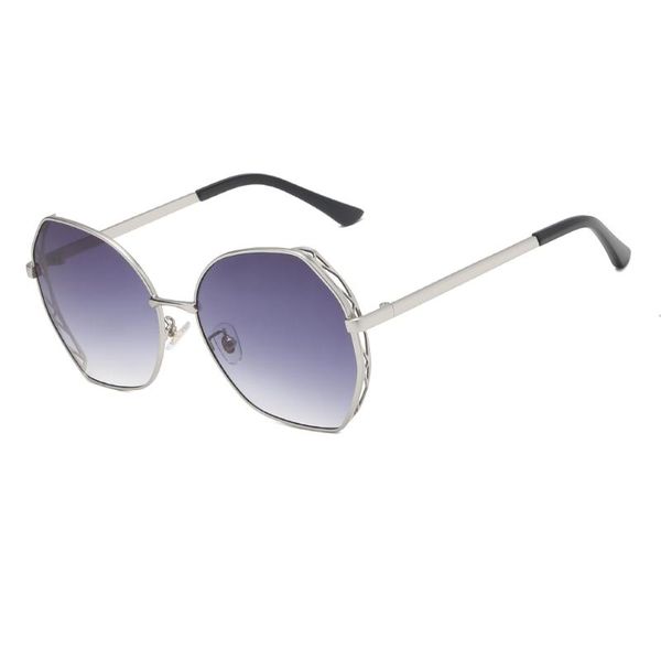 

sunglasses spot wholesale metal irregular polygon fashion women's, White;black