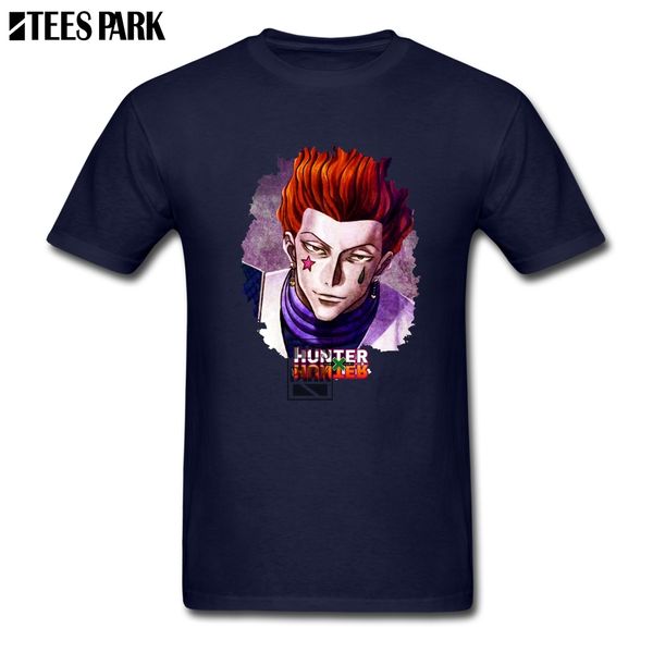 

cotton t shirts for men hisoka hunter x hunter anime fashion tee shirts teenage o-neck t shirt designer for juniors trendy