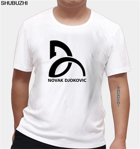

novak djokovic d logo print men t shirts cotton male t-shirt man tee shirt boys clothing punk rock hippie hip hop euro size