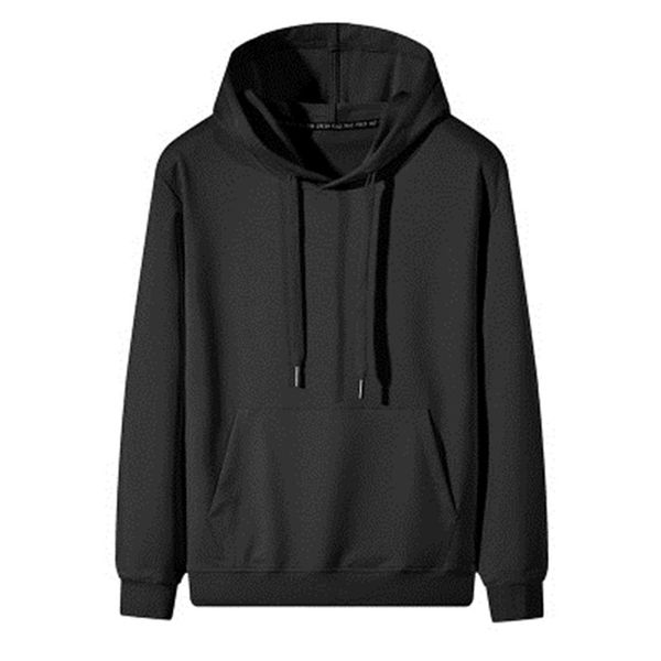 

autumn men's new casual all-match tide brand shirt youth fashion korean hoodie sweater kg-9, Black