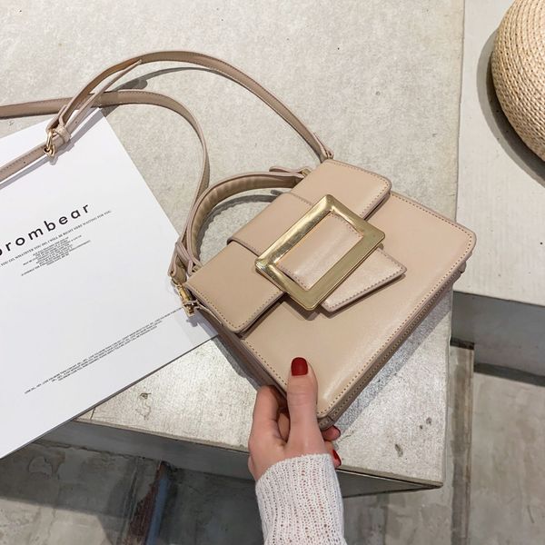 

2020 new shoulder shoulder bag solid color handbag messenger bag handbag purses purses and handbags