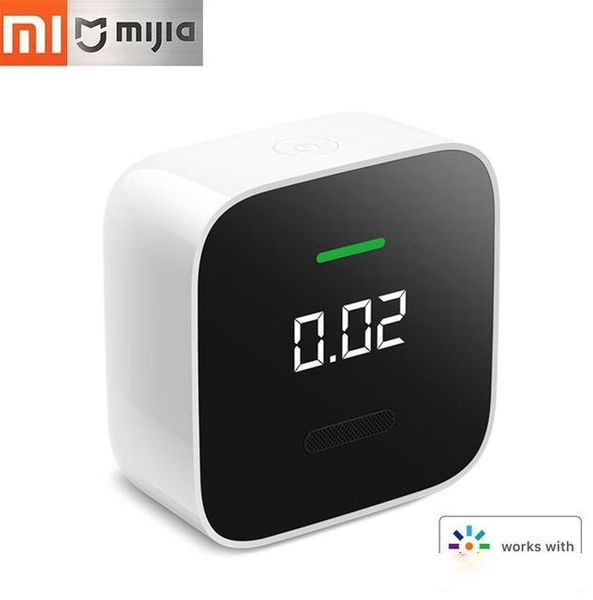 

xiaomi mijia formaldehyde monitor home safe gas detector air quality tester oled gas analyzer from xiaomi youpin