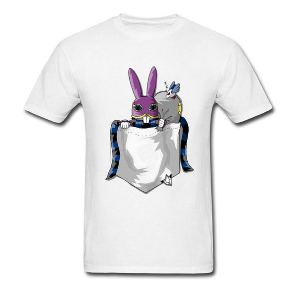 

pocket rabbit new design cute t shirt for teenager summer pure cotton short sleeve t-shirt normal tee-shirts funny cartoon
