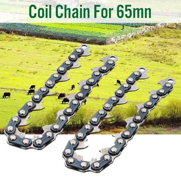 

2 pieces 65mn coil chain replacement for 65mn chain grass trimmer head