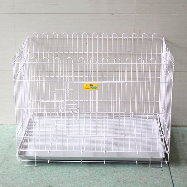 

kennels & pens environmentally friendly material pet dog fence with tray foldable disassembled running cage