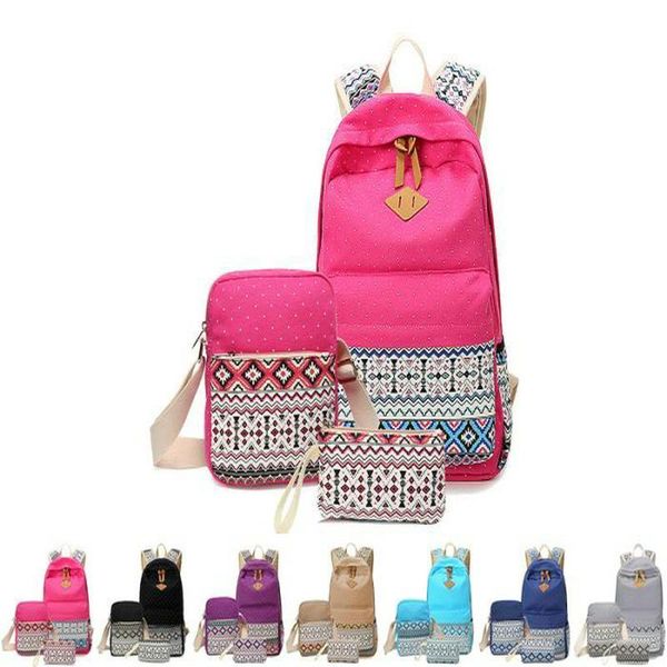 

серый рюкзак подросток сумка с школой и canvas и 3 шт сумки student учиться в россии девушка pen мальчики чехол для ноутбука легких плеч yxl