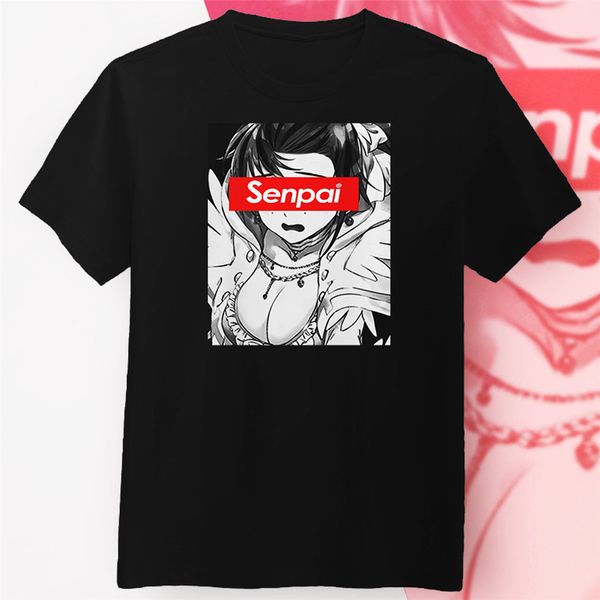 

сенпай streetwear t-shirt - подарок для мужчины женщины otakus - мягкая японская зесэ tee подарков смешной tee shirt