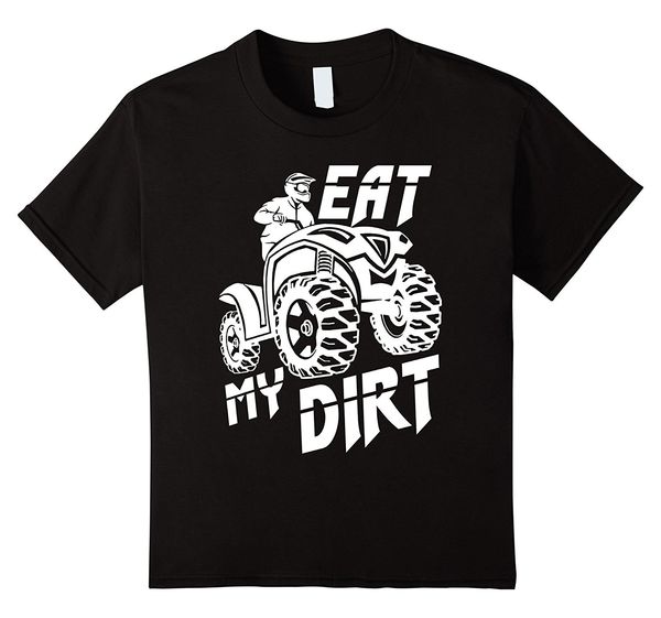 

2019 с коротким рукавом хлопок человек одежда eat my dirt смешные atv off road four wheeler футболках
