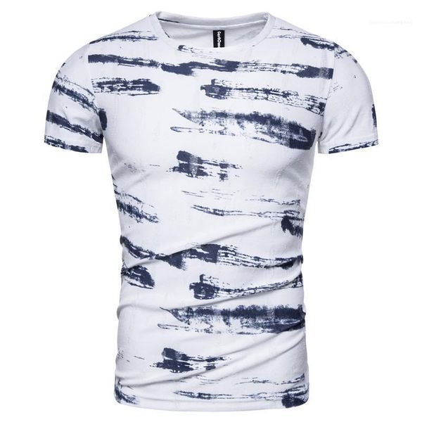 

clothing mens tshirt designer geometric pattern t shirt fashion natural color short sleeve tshirt men s, White;black