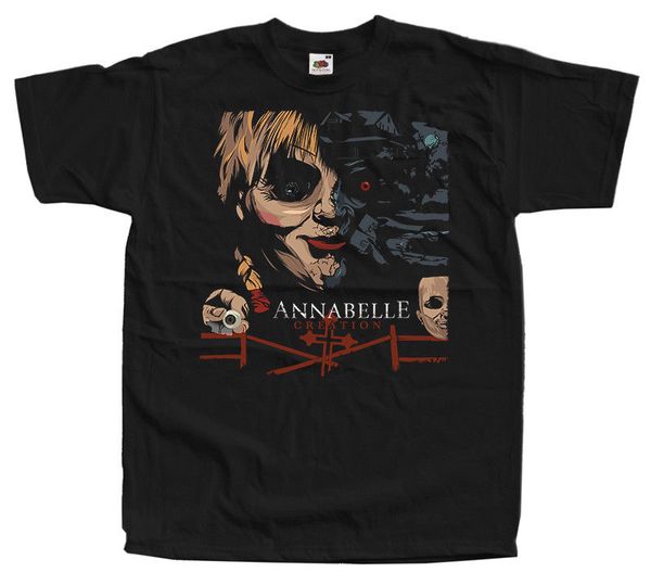 

annabelle: creation v4, movie poster, t-shirts (black) all sizes s-3xl