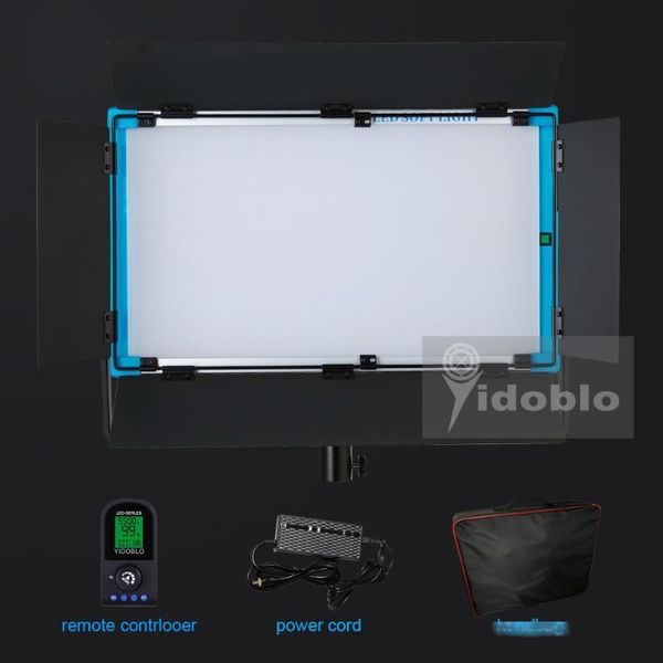 

led light studio 100w bi-color yidoblo a-2200iv led video studio light video pgraphy lighting fill