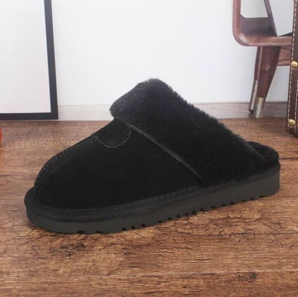 

australia wgg warm cotton slippers men and womens slippers women's boots snow boots designer indoor cotton slippers, Black