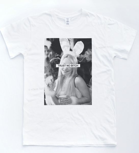

trust no bitch mean girls t-shirt funny regina george tee cult film fetch top