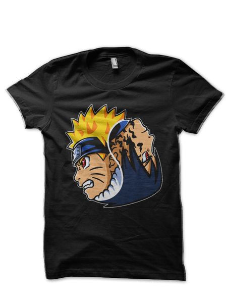 

yin yang shinobi black t shirt