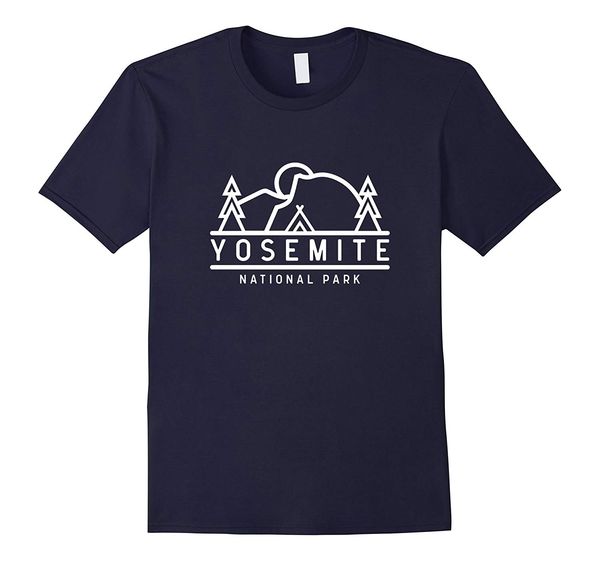 

2019 fashion men t shirt yosemite national park retro t shirt