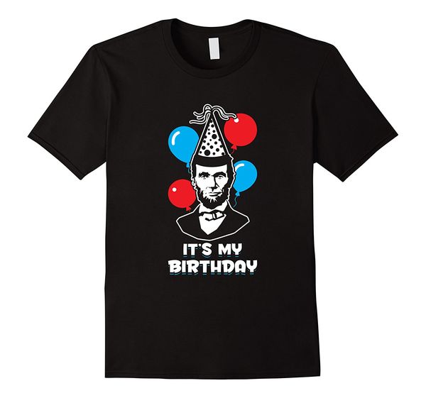 

2019 fashion summer style abe lincoln president's day t shirt 21365 tee shirt