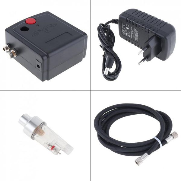 

dc 12v 7cc adjustable pressure spray pen model sprayer with mini pump and connecting tube for model spraying /painting/crafts