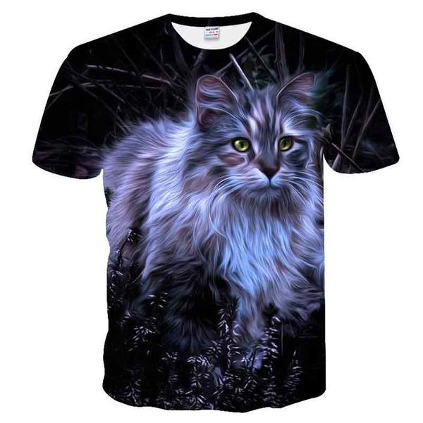 

cats meow star cat cartoon 3d 3d print shirts oversized hentai funny men clothing