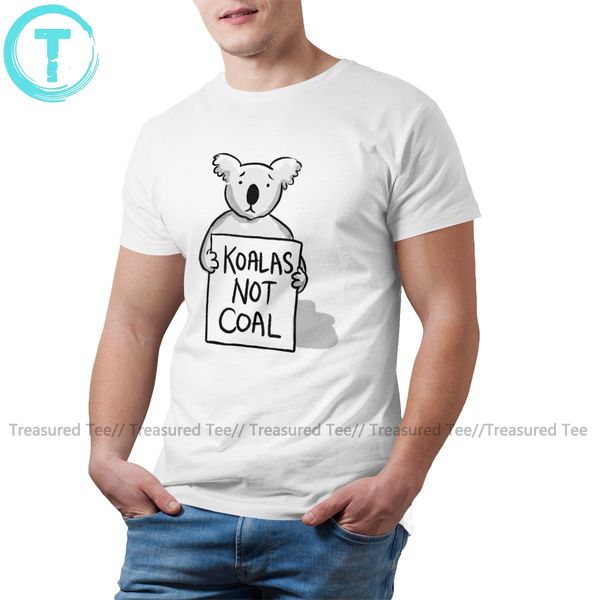 

koala t shirt koalas not coal by jess harwood art t-shirt 4xl fashion tee shirt graphic man tshirt