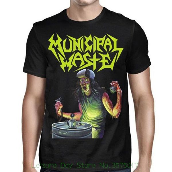 

casual plus size t-shirts hip hop style tee s-2xl jsr municipal waste men art of partying t-shirt