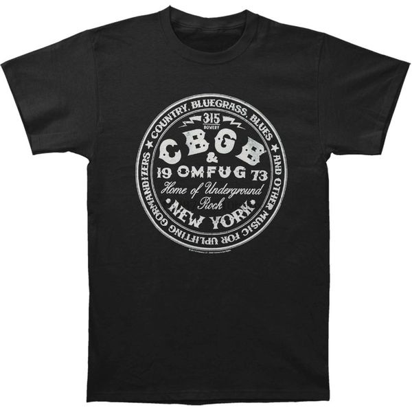 

cbgb men cbgb circle t shirt x large black
