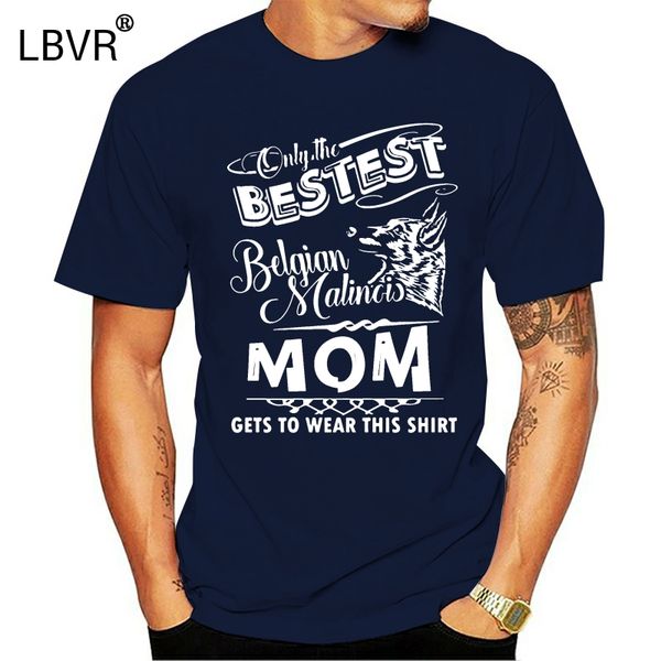 

пользовательские only the bestest бельгийский малинуа мама рубашка tshirt мужчины прохладный мальчик девочка tshirts harajuku camisetas