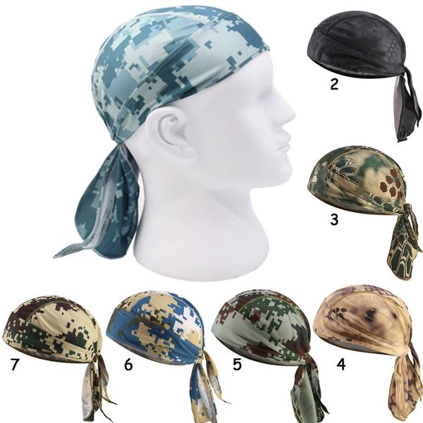 

2020 лета мужчина printed велоспорт cap рыбалка бег платок оголовье бандан hood туризм caps, Black