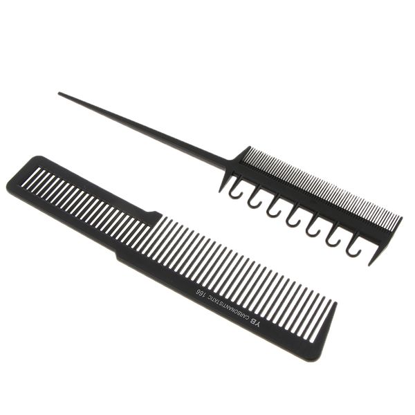 

профессиональный салон волос окрашивание окрашивание расческа расческа для укладки волос brush set, Silver