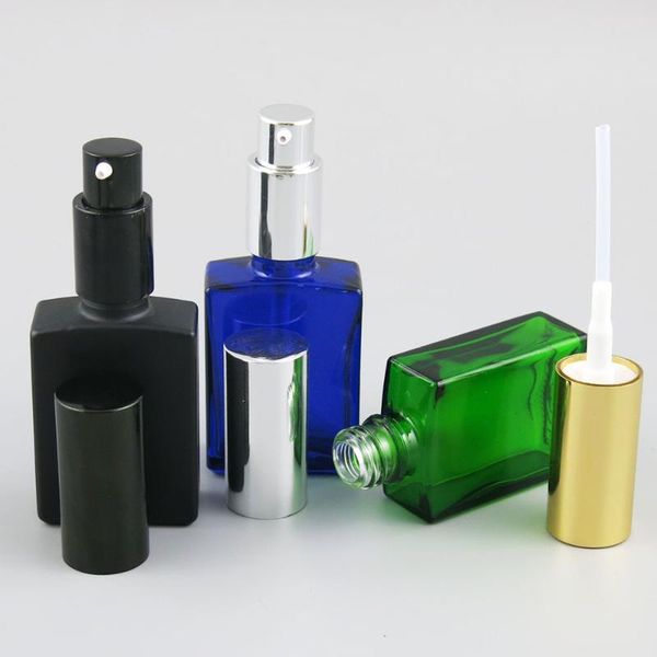 

storage bottles & jars 360 x 30ml essential oil travel portable colorful glass with electrolytic pump for liquid reagent pipette atomizers c