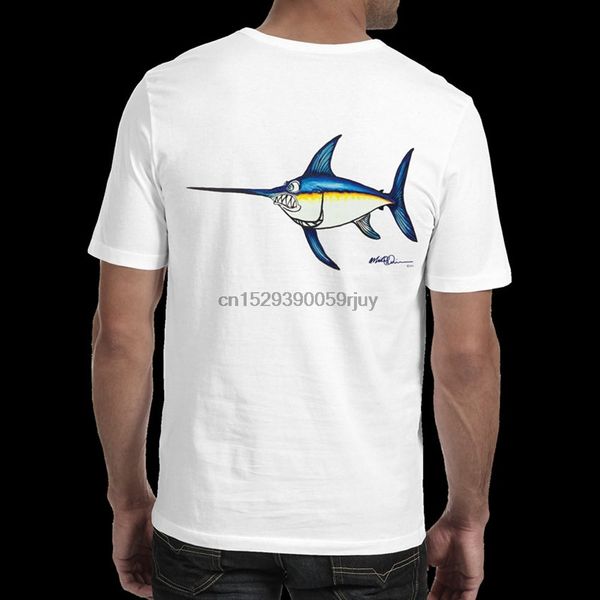 

майк куинн swordfish взрослых рубашка 100% хлопок