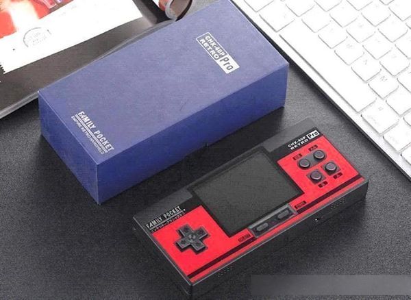 

3inch screen nes pro portable handheld games supports 2 player family 348 avg rpg act fc c3 ld lb la chx-40p tv out