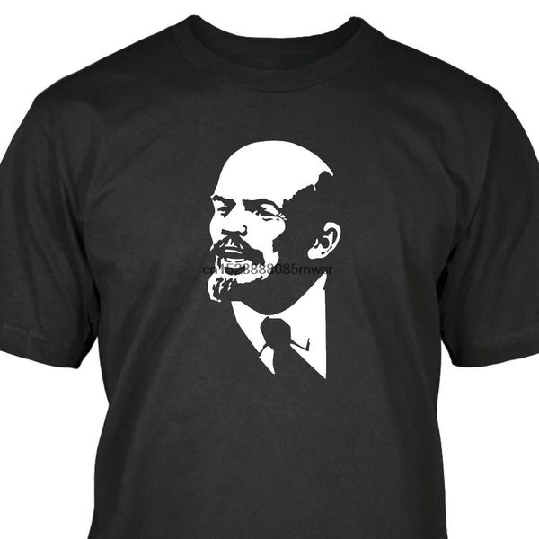 

2020 new cool t-shirt cotton man t-shirt sleling design lenin t-shirt
