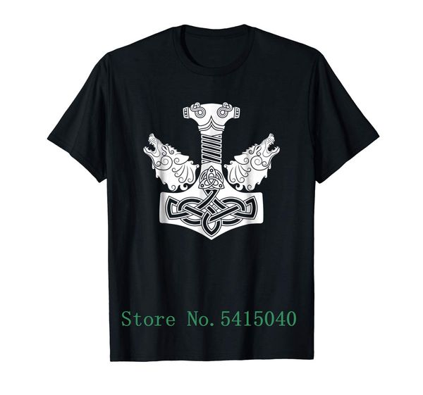 

thor hammer shirt mjolnir viking norse mythology t-shirt sleeve tee shirt homme t shirt men tee tees high quality