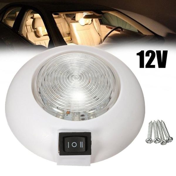 

12v car led dome roof ceiling light lamp van motorhome boat ight new