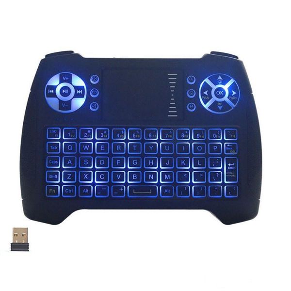

mini t16 wireless air mouse keyboard combo with touchpad 2.4ghz handheld remote control for desklapsmart tv