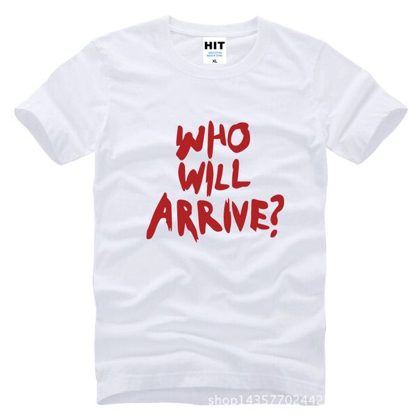 

the walking dead who will arrive loose mens men t shirt tshirt fashion 2015 new cotton t-shirt tee camisetas hombre