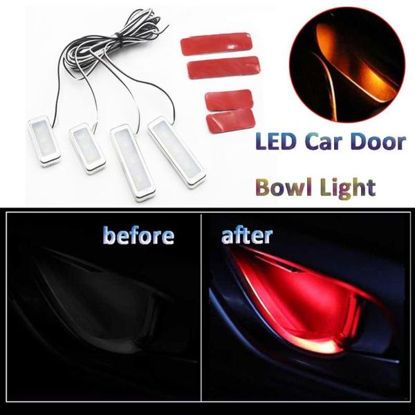 

ambient light led atmosphere light auto interior inner door bowl handle armrest car door interior decorative lamp