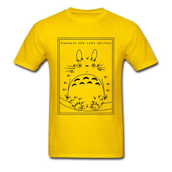 

соедините точки tshirt neighbor totoro футболка мужчины топы тис сажа спрайты printed clothing kawaii япония аниме tshirt