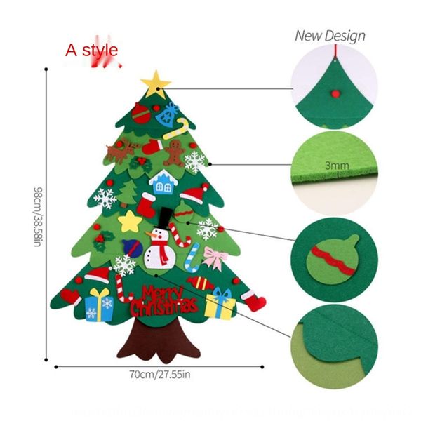 

diy sale decoration three-dimensional felt cloth children's handmade educational diy sale decoration three-dimensional felt cloth ch