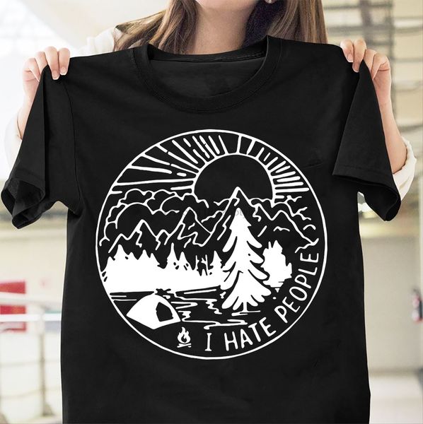 

кемпинг i hate people кемпинг открытой тенниска кемпинг любители подарки