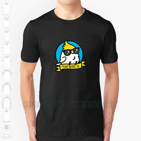 

tiel with it - cockatiel shirt custom design print for men women cotton new cool tee t shirt big size 6xl cockatiel