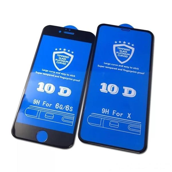 

full cover 10d large curve drop glue tempered glass screen protector for iphone 11 pro 11 pro max xr xs xs max 6 7 8 plus