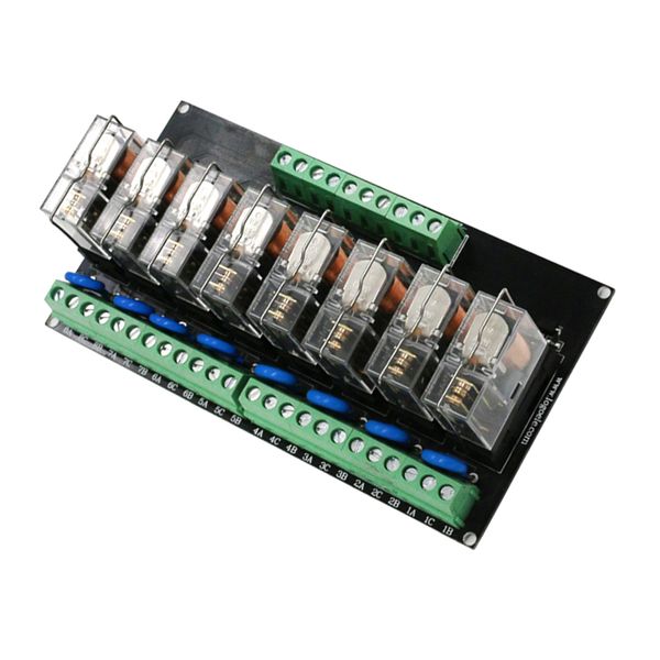 

dc 24v 10a pnp 8 channel relay module driver board control board