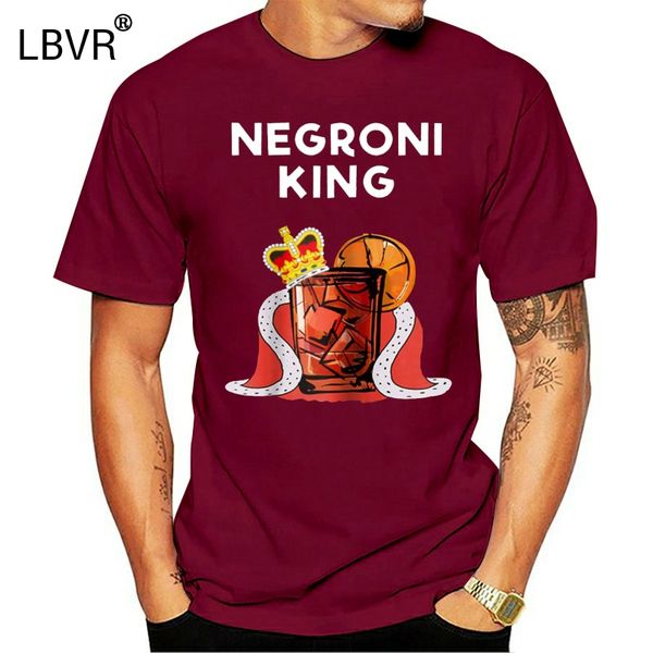 

2020 summer cool cotton negroni king print casual o-neck size s-3xl t-shirt